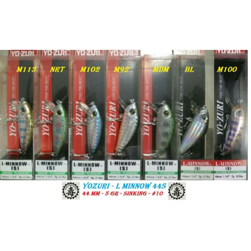 YOZURI - L Minnow 33s