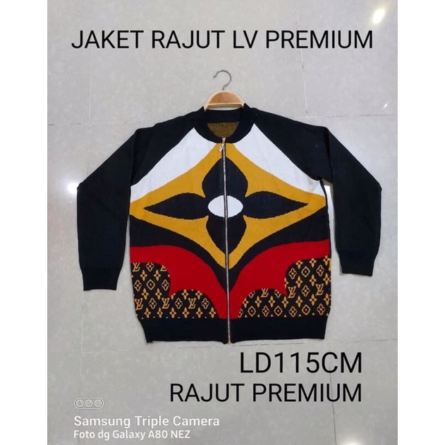 jaket rajut LV