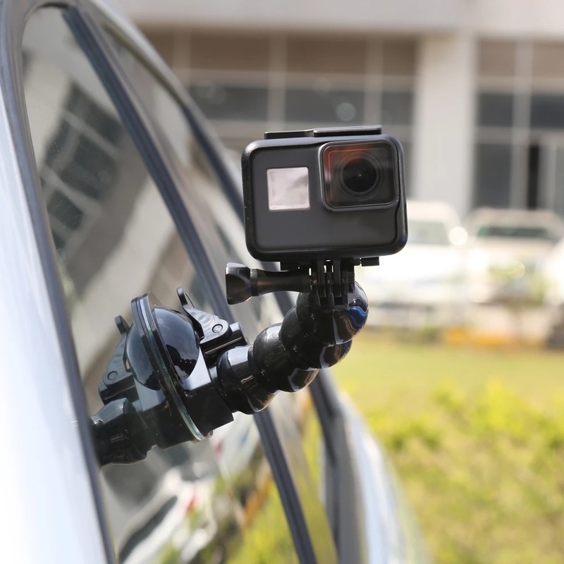 Adapter Suction Cup Kaca Depan Mobil Universal Untuk Kamera Action Dji Osmo Gopro