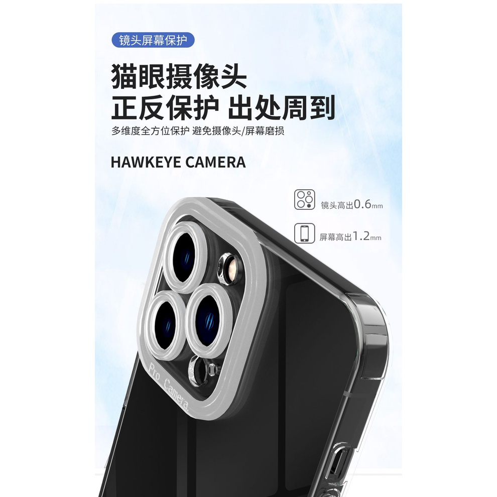 IPHONE 11 PRO MAX CASE BIG PROTECT SILIKON BENING CLEAR SOFTCASE TRANSPARAN 1.7mm CASING PROTECT CAMERA COVER PELINDUNG KAMERA  11 PROMAX