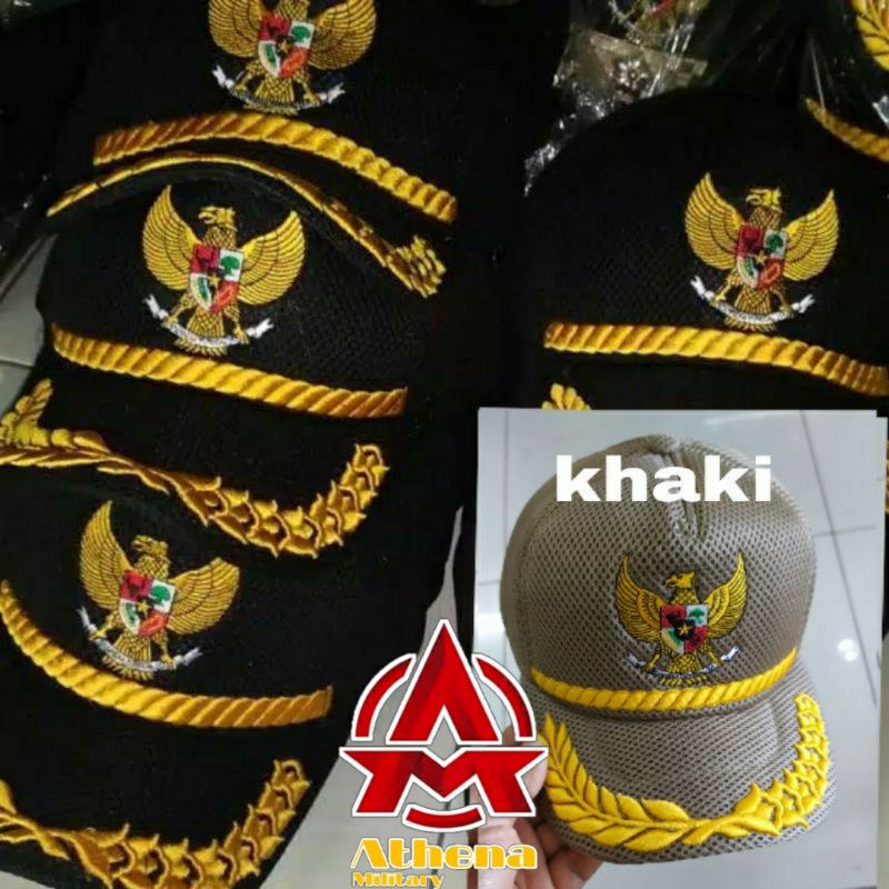 Topi Garuda padi kapas jaring. Kualitas Terbaik