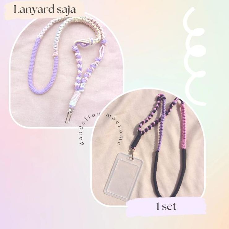 

Special Price.. Colorblock Lanyard/Tali Id Card