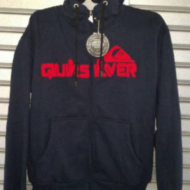 Jaket Quicksilver Bordir Navy