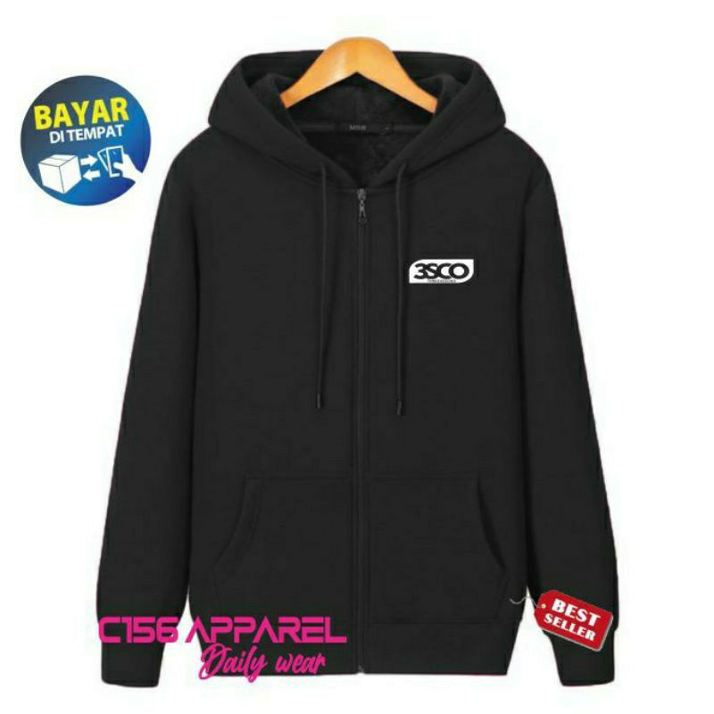 SWEATER HOODIE DISTRO Pria Wanita Premium Bahan Fleece Tebal