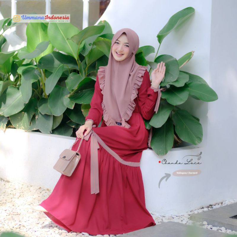 gamis chanda syar'i. (PO)