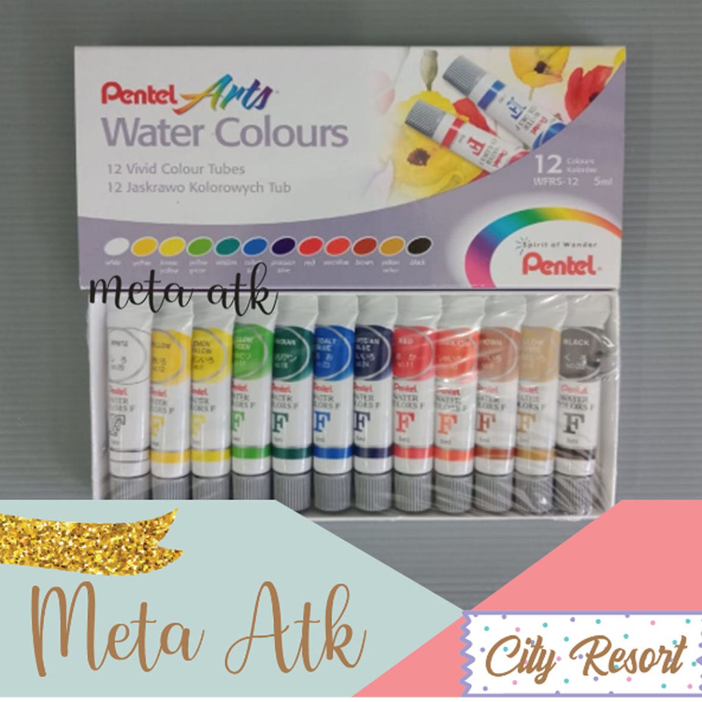 

Cat Air Pentel 12 Warna