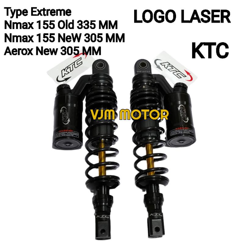 SHOCK KTC NMAX -SHOCKBREAKER TABUNG ATAS KTC EXTREME ORIGINAL KLIK REBOUND NMAX OLD NMAX NEW PCX AEROX 155