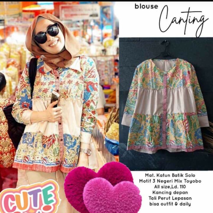 Atasan Batik, Ori Batik Colet Solo