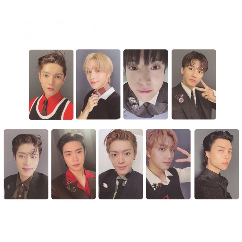 9pcs / Set Kartu Lomo Album Kpop Nct127 Untuk Koleksi Penggemar