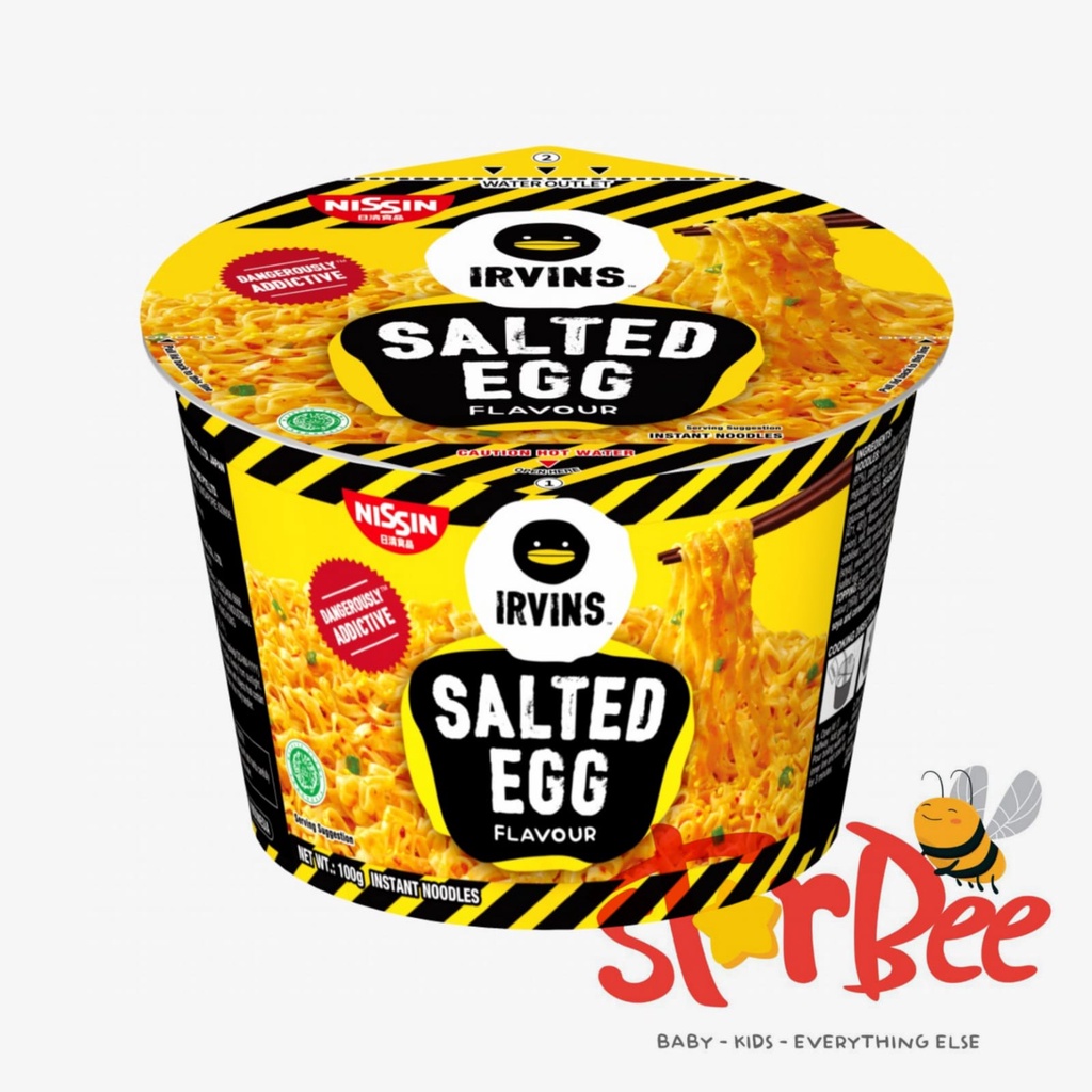 

Nissin Irvins Salted Egg Noodle