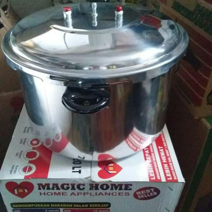 Panci presto cooker 20 liter stainless magic home model AIRLUX - Putih