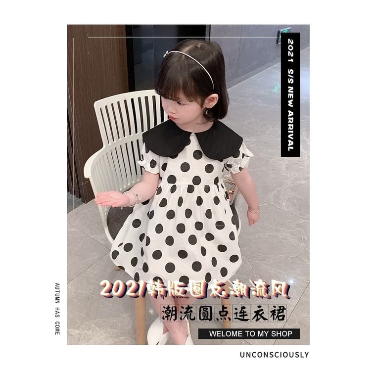 Promo !! Dress Anak Perempuan Import /dress bobba alika cute  1-5th / Baju Anak Perempuan Lucu