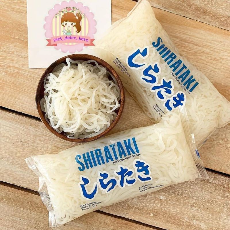 

Shirataki mie basah /wet shirataki