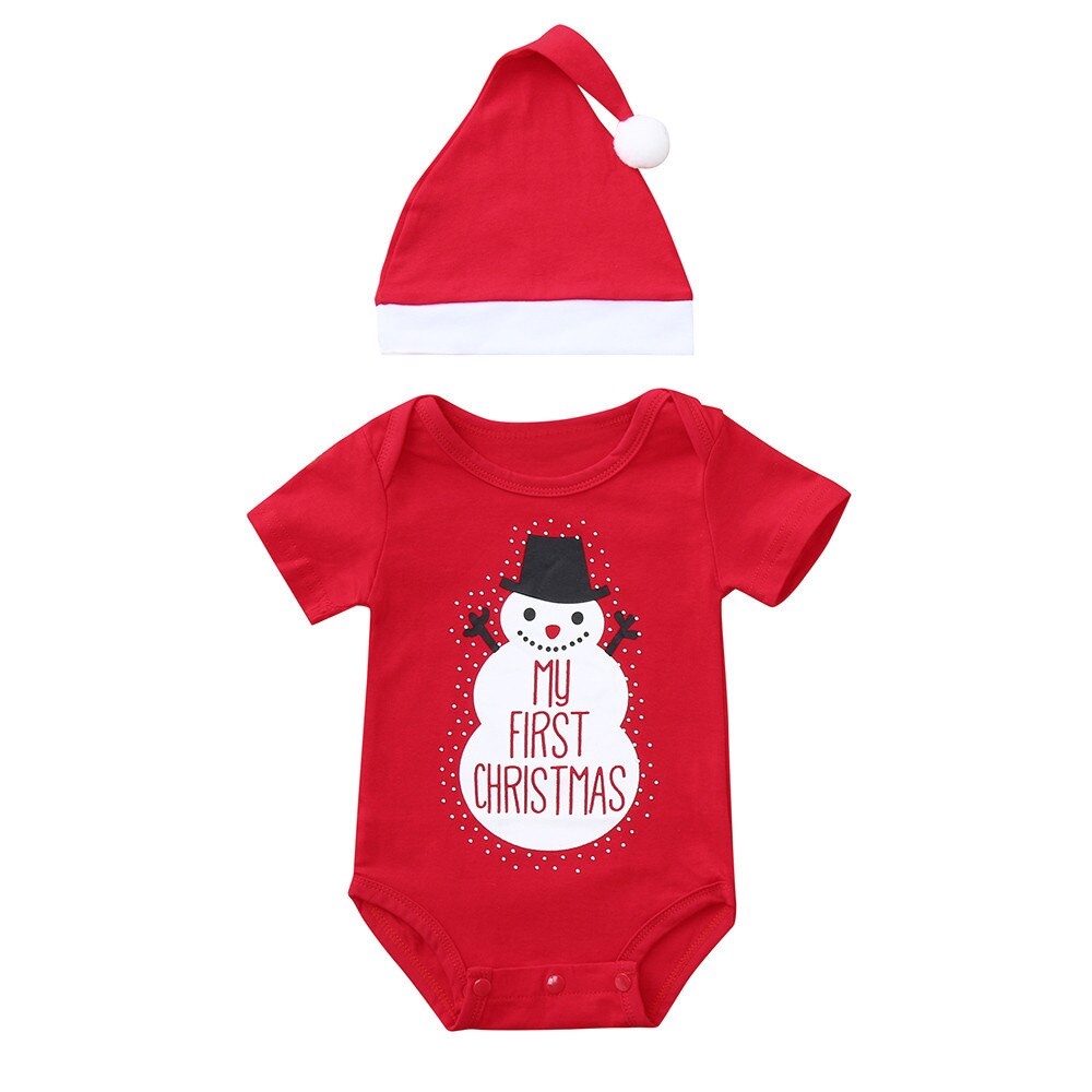 Jumper My First Christmas 2in1 HoHoHo Merry Christmas Ho Ho Ho Natal Romper set Hat 2in1 Baju Bayi Natal Santa Boneka Salju Santa's Little Helper Christmas Jumper Jumpsuit Santa Panjang Pajamas Babymaniashop