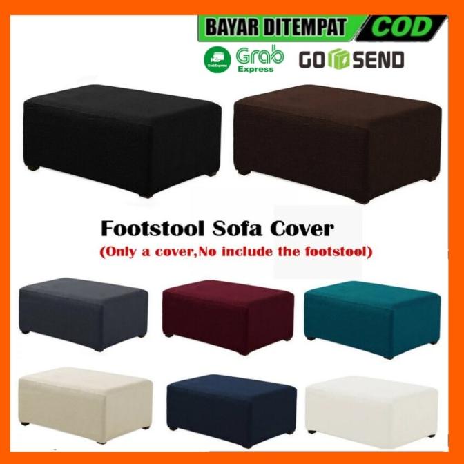 COVER SOFA PUFF ELASTIS SARUNG SOFA FOOTSTOOL ELASTIS SARUNG SOFA