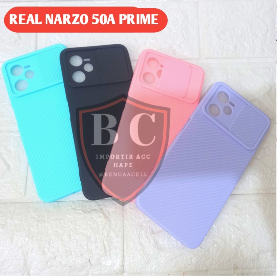 CASE REALME NARZO 50A PRIME - CASE SLIDE CAMERA REALME NARZO 50A PRIME