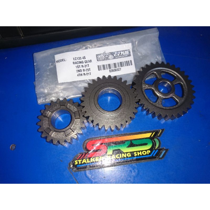 Rasio yypang 1 2 4 old jupiter MX 4speed