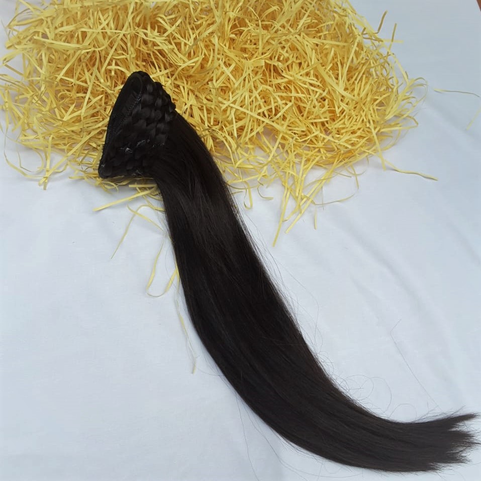 Jual nadiSSE Ponytail Kepang ala Korean Style/ Kuncir Rambut Palsu ...
