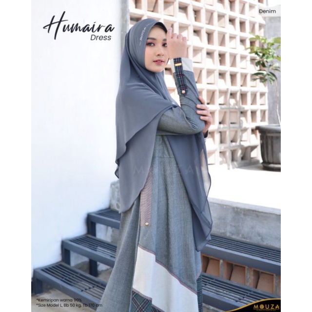 [BERGARANSI] GAMIS SYARI HUMAIRA DRESS BY MOUZA INDONESIA