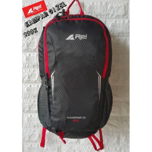 Tas Rei Kampar 25L Original Tas Arei Terlaris+Raincover