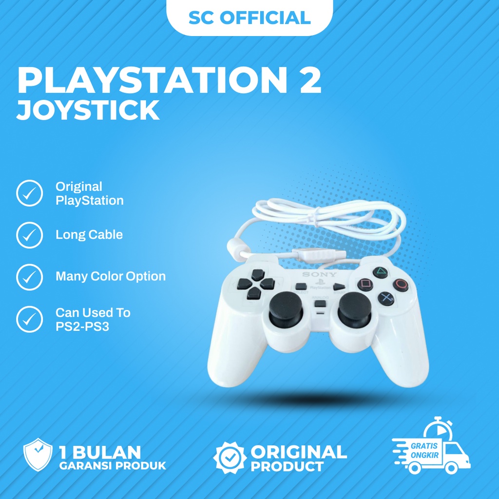 STIK PS2 WARNA WARNI