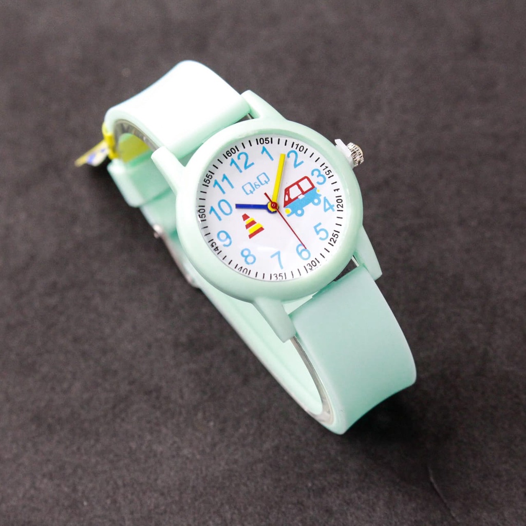 JAM TANGAN QNQ SPORT WANITA ORIGINAL D 30mm/ JAM TANGAN WANITA SPORT QNQ MODEL TERBARU RUBBER STRAP