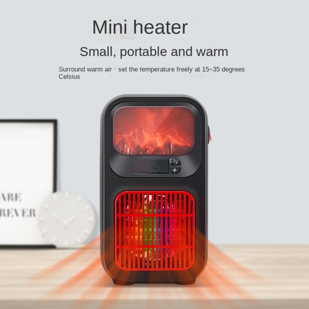 Top 500W Mini Heater Winter Heating Warmer Penghangat Musim Dingin Low Noise|Blower Udara Panas Pemanas Cepat Blower Penghangat Wall Handy Fan