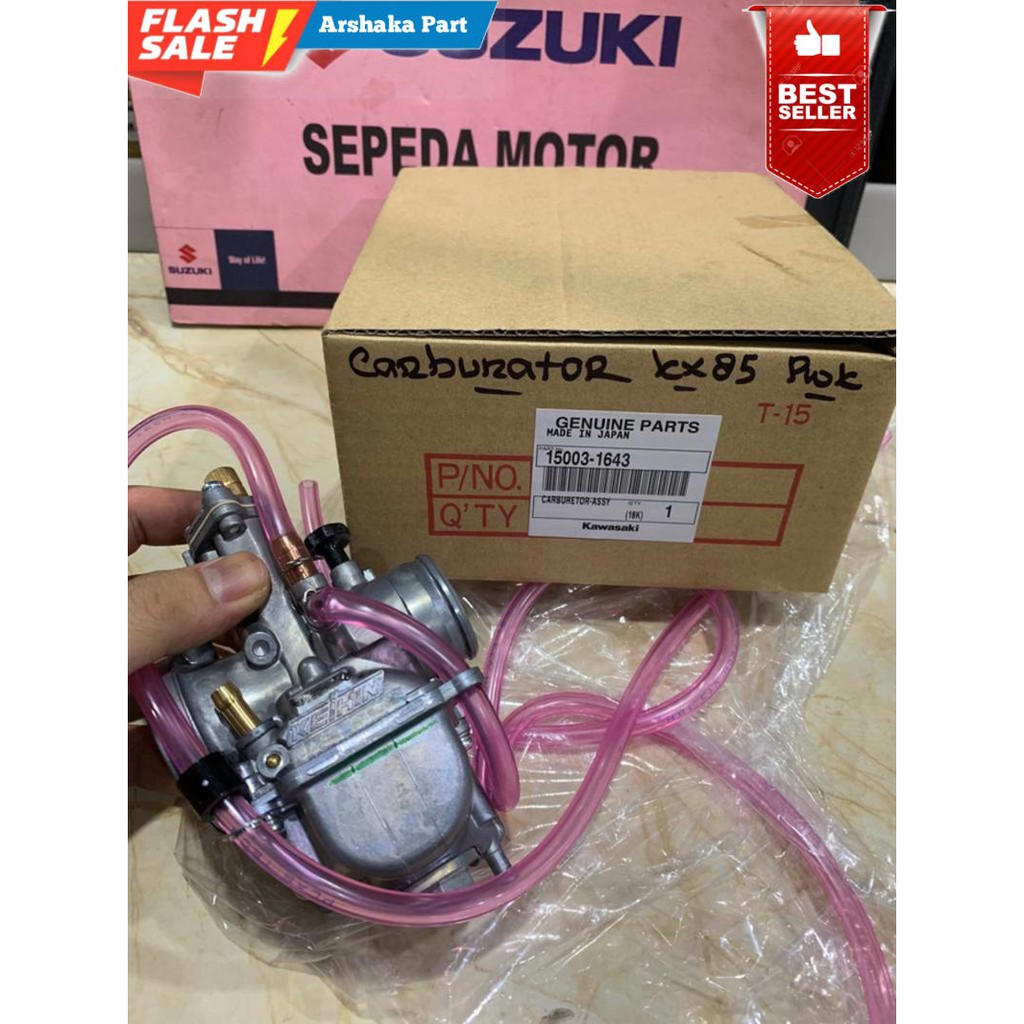 PROMO KARBURATOR CARBURATOR KX85 PWK28 JAPAN ASLI ORI 15003-1643 PASTI ASLI ORIGINAL