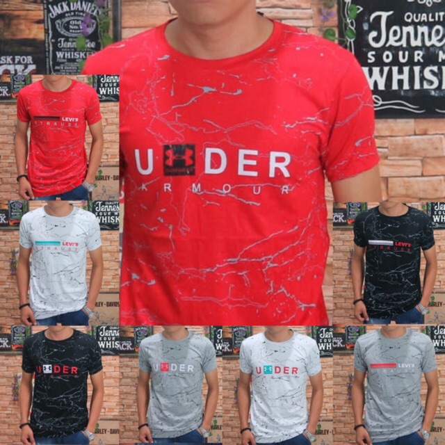 Baju Kaos Pria Tshirt Distro Atasan Cowok Kelinian Katun Combed HUGO BOSS