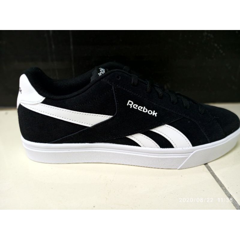 Reebok Royal Complete 3 Low Black white Suede DV6731