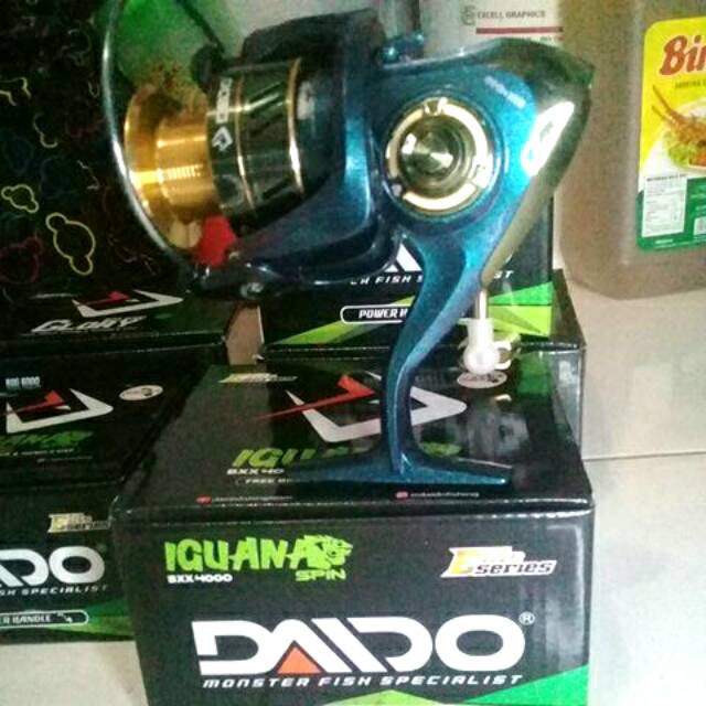 REEL DAIDO IGUANA Spin BXX4000 Elite series murah lebay