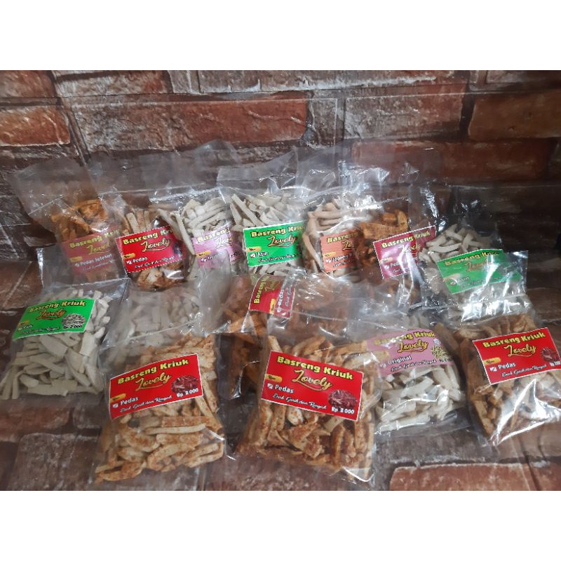 

Basreng kriiuk pedas