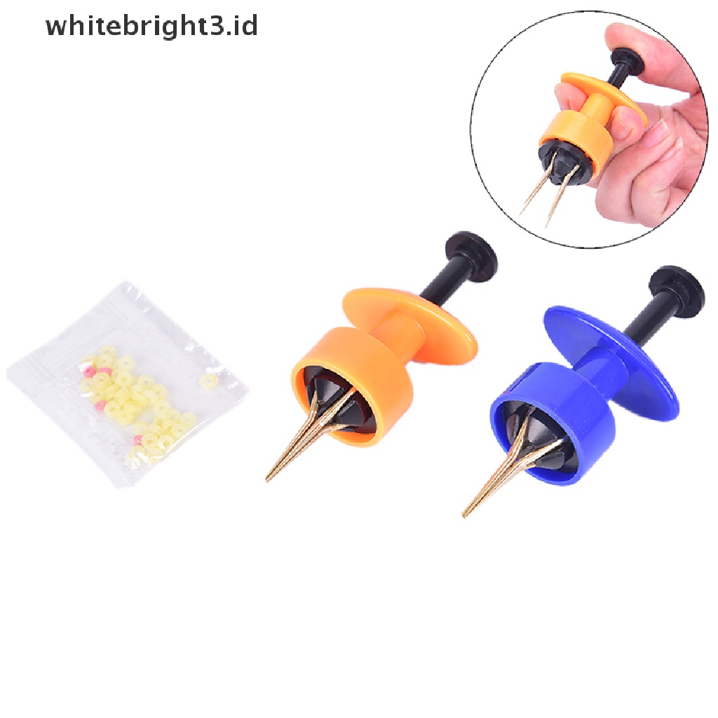 (whitebright3.id) 1pc Klip Penjepit Cacing Tanah Untuk Umpan Pancing