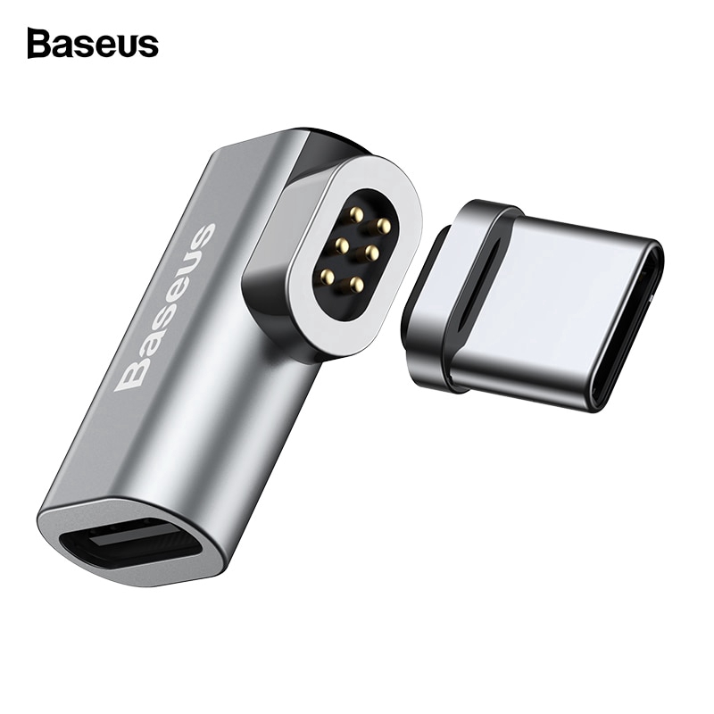 Baseus USB Tipe C Kabel Ke Tipe-C Magnetic Adapter Untuk ...