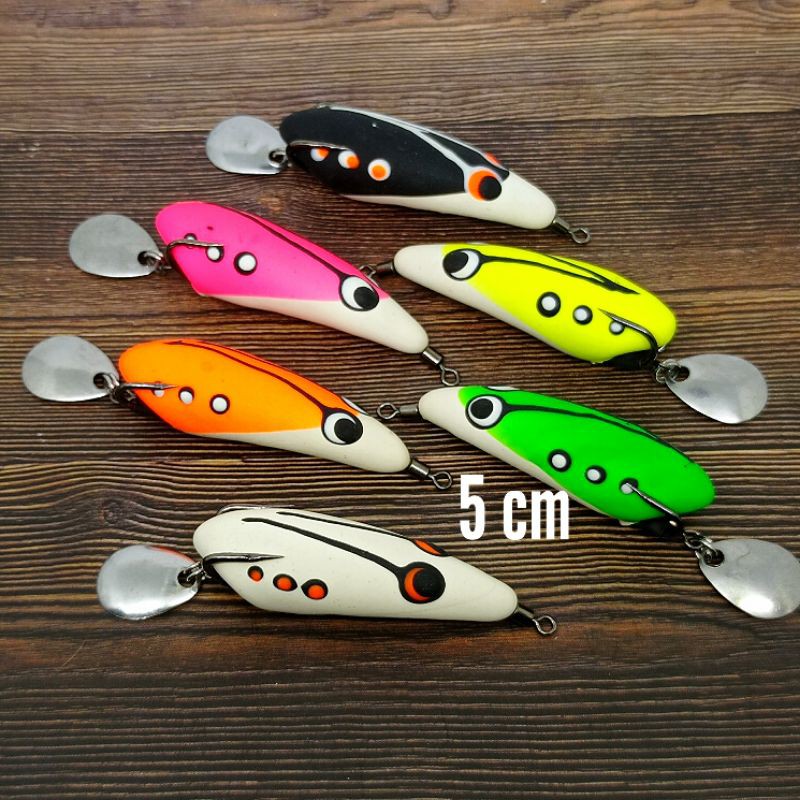 soft frog 5cm bentuk unik/softfrog /sf/umpan gabus/ casting gabus