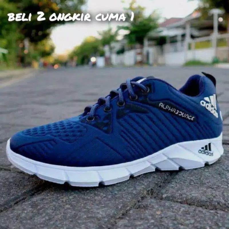 SEPATU ALPHABOUNCE SEPATU PRIA SNEAKERS SEPATU SNEAKERS PRIA SEPATU COWOK SEPATU OLAHRAGA PRIA-1