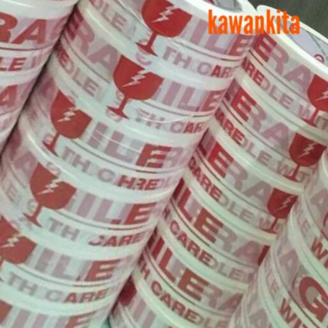 

Lakban fragile solasi daimaru putih