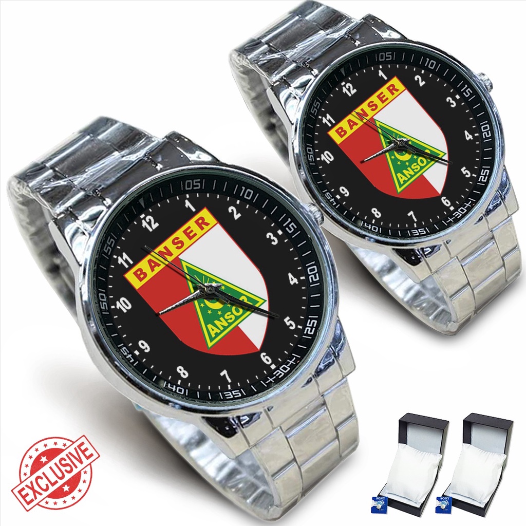 Jam Tangan Rantai Couple BANSER ANSOR 01 (Awesome)