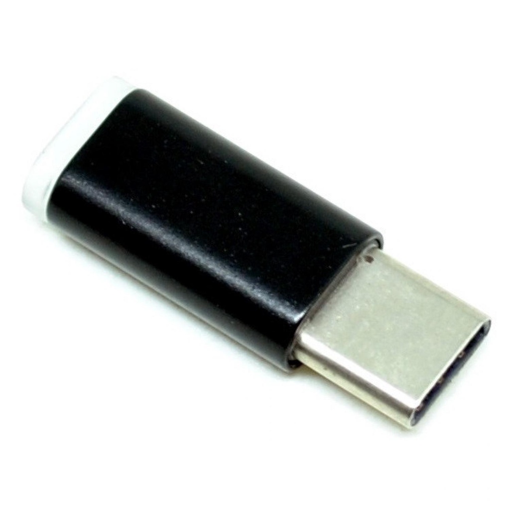 Adapter Konverter Micro USB ke USB 3.1 Type C Bahan Aluminium