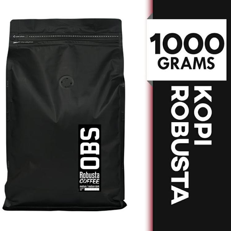 

Jual PNI7H KOPI ROBUSTA 1 KG BIJI/BUBUK | Roasted Coffee | OBS Coffee Robusta 1kg 46 Promo