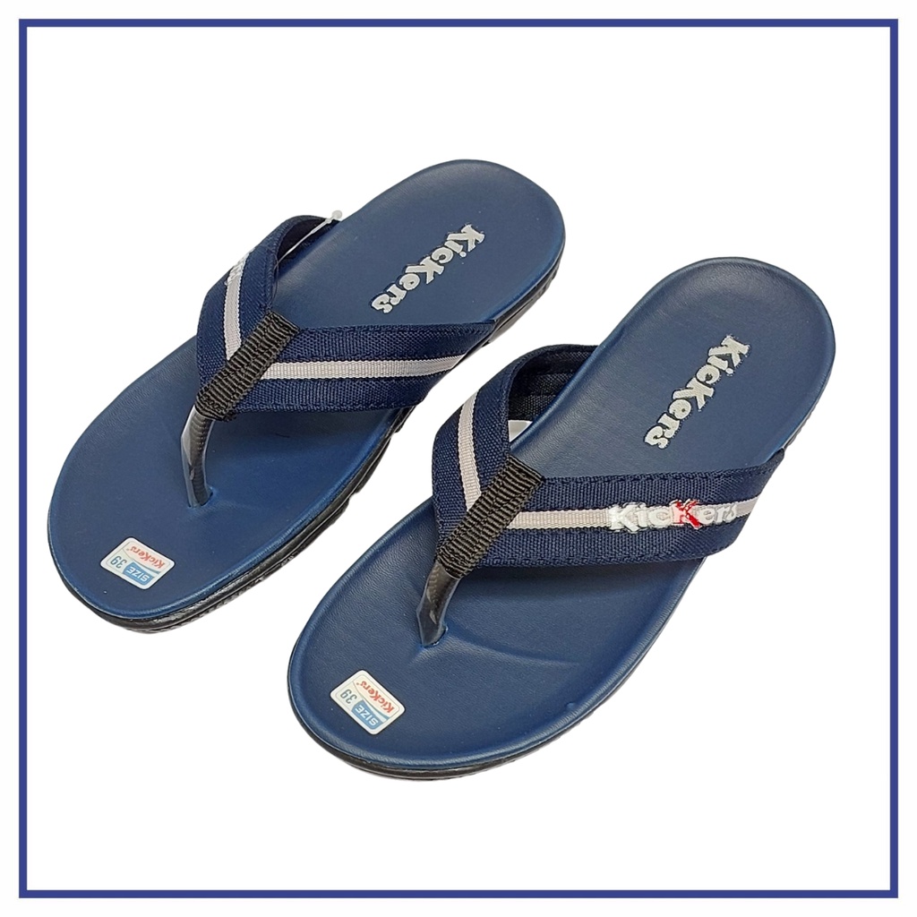 Kickers Sandal Japit Pria Navy - JPB