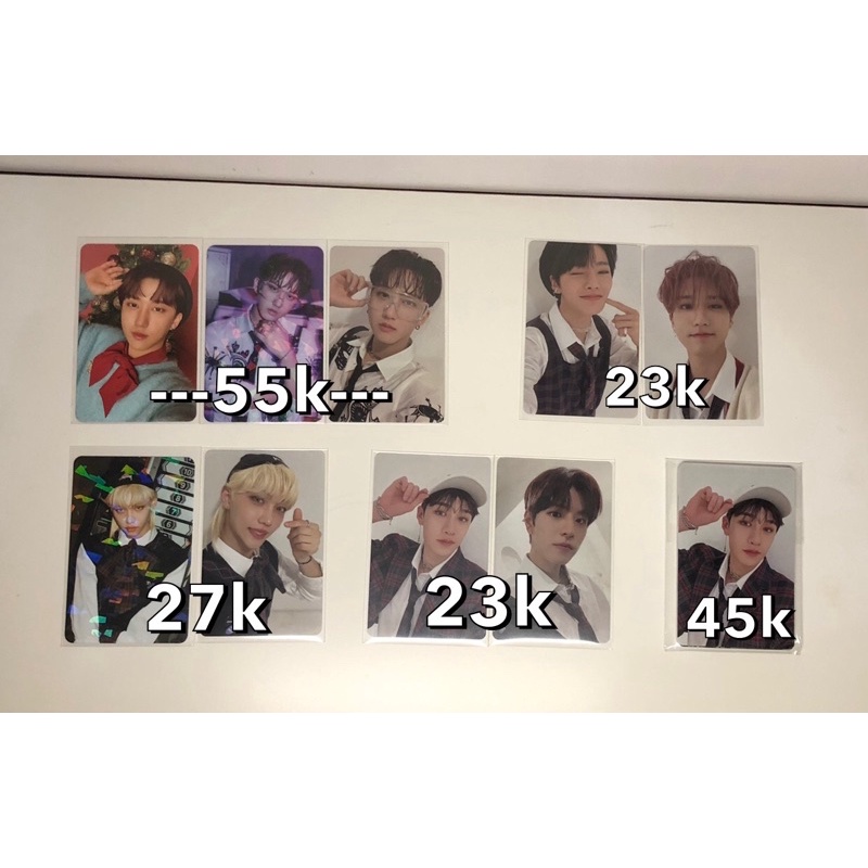Stray Kids Christmas Evel Photocards PC