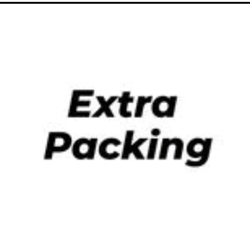 

Extra Packing (Dus+bubble).