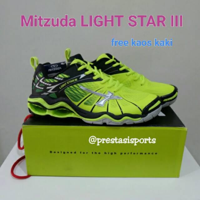 Sepatu voli voly volly mitzuda light star 3