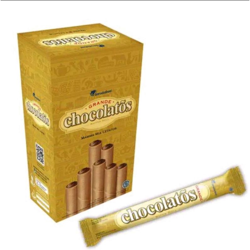 

Chocolatos wafer stik: 9 gr x 24 pcs (1 Box)