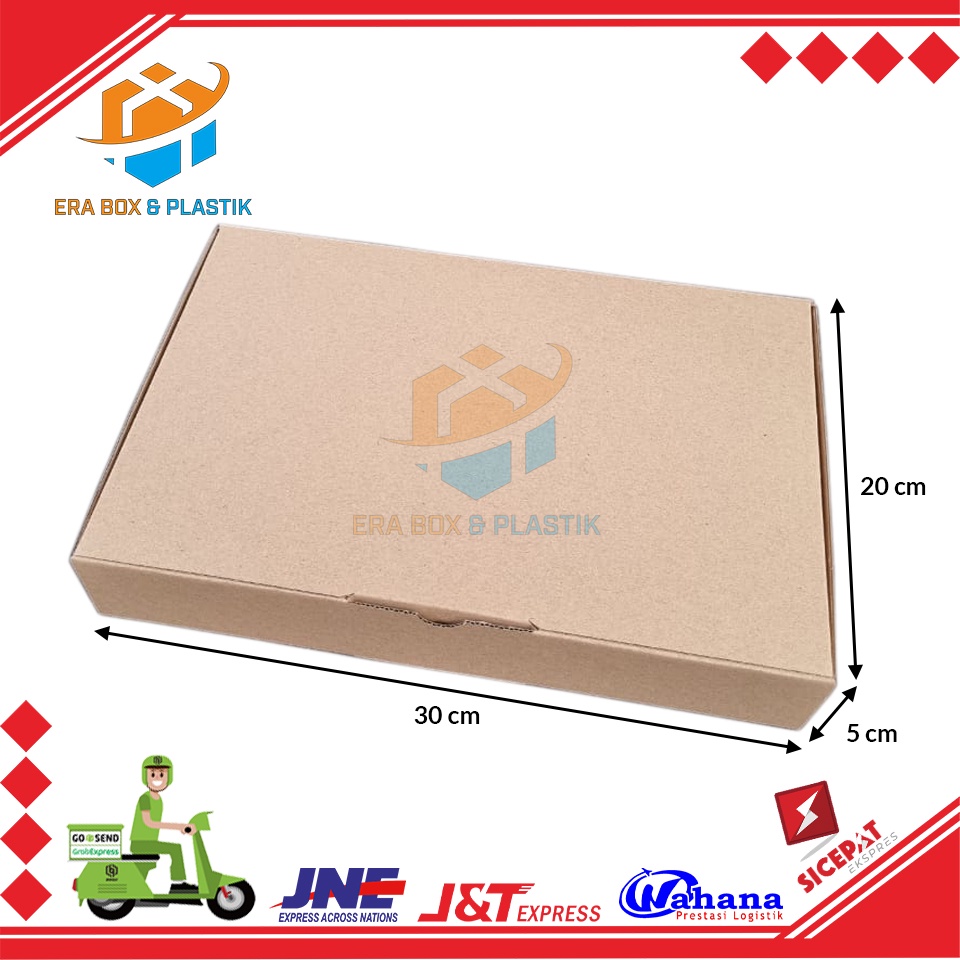 Kardus Box Pizza | Kardus Uk. 30x20x5 | Promo kardus murah |Karton Die Cut