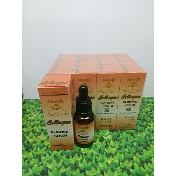 SERUM GLOWING COLLAGEN 20 ml BPOM // isi 12 psc ( Lusinan )