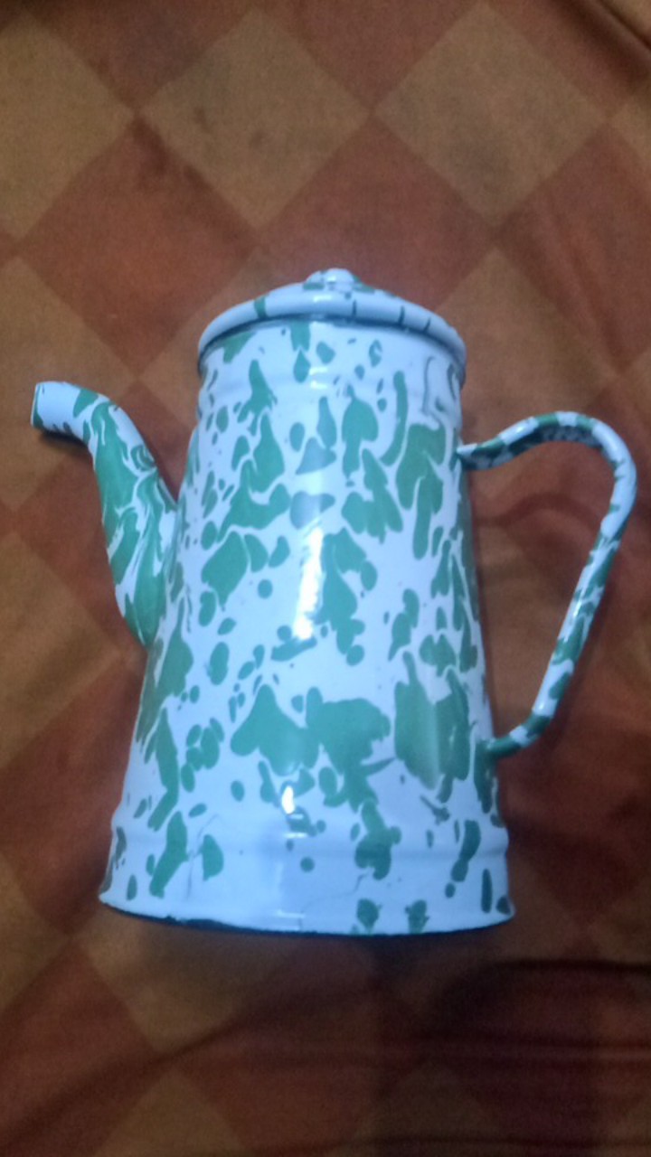 Dadalala Teko Blirik Bahan Enamel Model Loreng Ukuran Besar