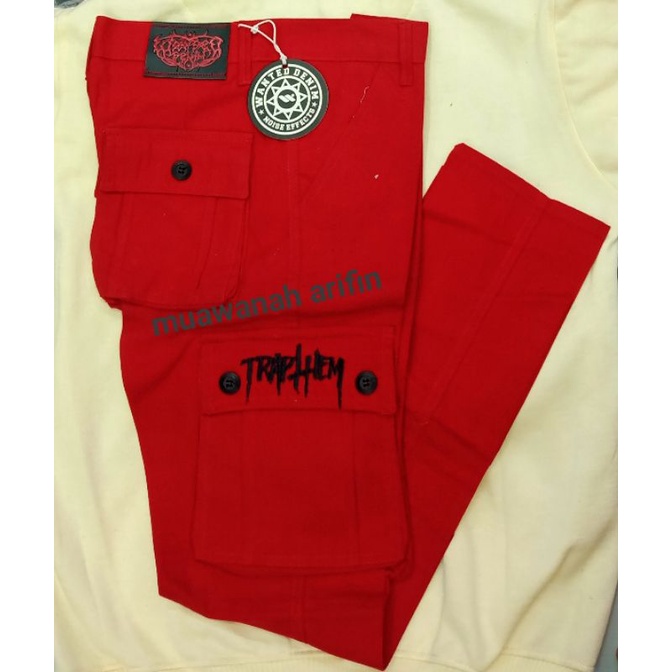 PROMO celana panjang alpin/celana panjang cargo pria terbaru/celana panjang kempol merah/celana carg