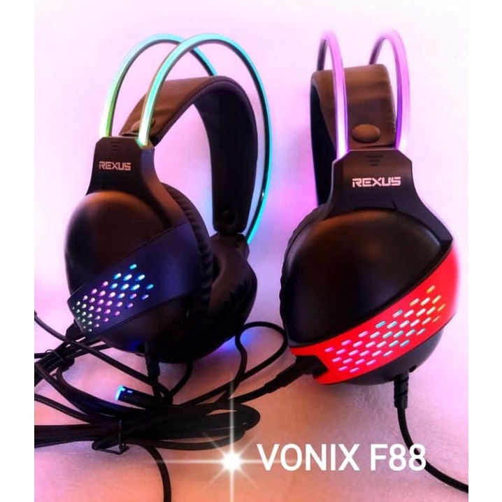 Rexus Vonix F88 RGB - F-88 F 88 Gaming Headset